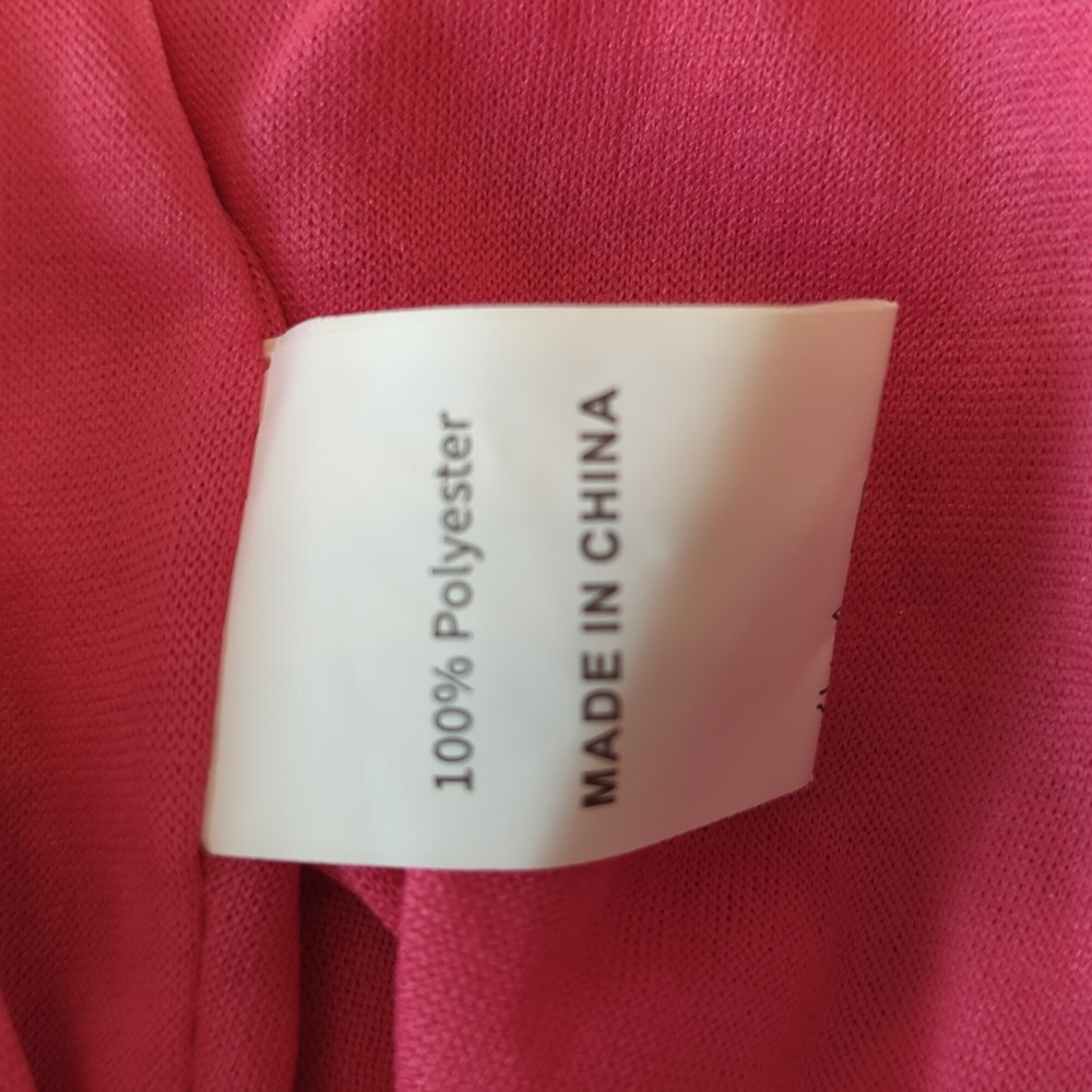 MANER Ombre Sequin Pink Racer Back Fully Lined Dress Size SMALL - Picture 4 of 10